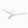 Lucci Air 21321549 - Ventilatore da soffitto ABYSS diametro 142 cm IP66 bianco + telecomando