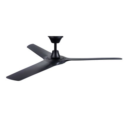 Lucci Air 21321649 - Ventilatore da soffitto ABYSS diametro 142 cm IP66 nero + telecomando