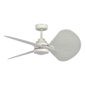 Lucci Air 21325449 - LED-dimmbarer Deckenventilator SABLE 1xGX53/12W/230V 3000/4000/5000K Ø 91,5 cm cremefarben + mit Fernbedienung