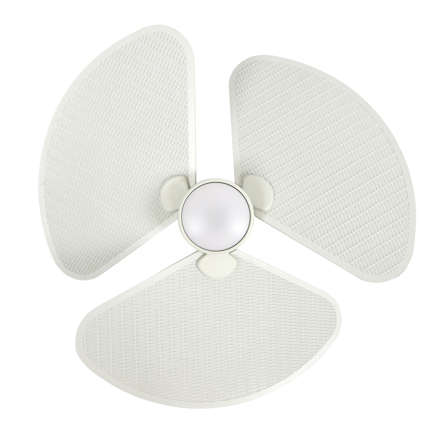 Lucci Air 21325449 - ventilateur de plafond LED dimmable SABLE 1xGX53/12W/230V 3000/4000/5000K Ø 91,5 cm crème + télécommande