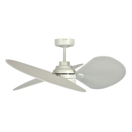 Lucci Air 21325449 - Ventilatore da soffitto LED dimmerabile SABLE 1xGX53/12W/230V 3000/4000/5000K Ø 91,5 cm color crema + telecomando