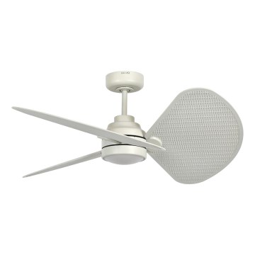 Lucci Air 21325449 - ventilateur de plafond LED dimmable SABLE 1xGX53/12W/230V 3000/4000/5000K Ø 91,5 cm crème + télécommande