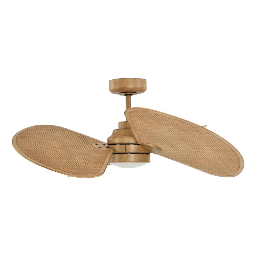 Lucci Air 21325549 - LED-dimmbarer Deckenventilator SABLE, 1x GX53/12W/230V, 3000/4000/5000K, Ø 91,5 cm, Braun + Fernbedienung