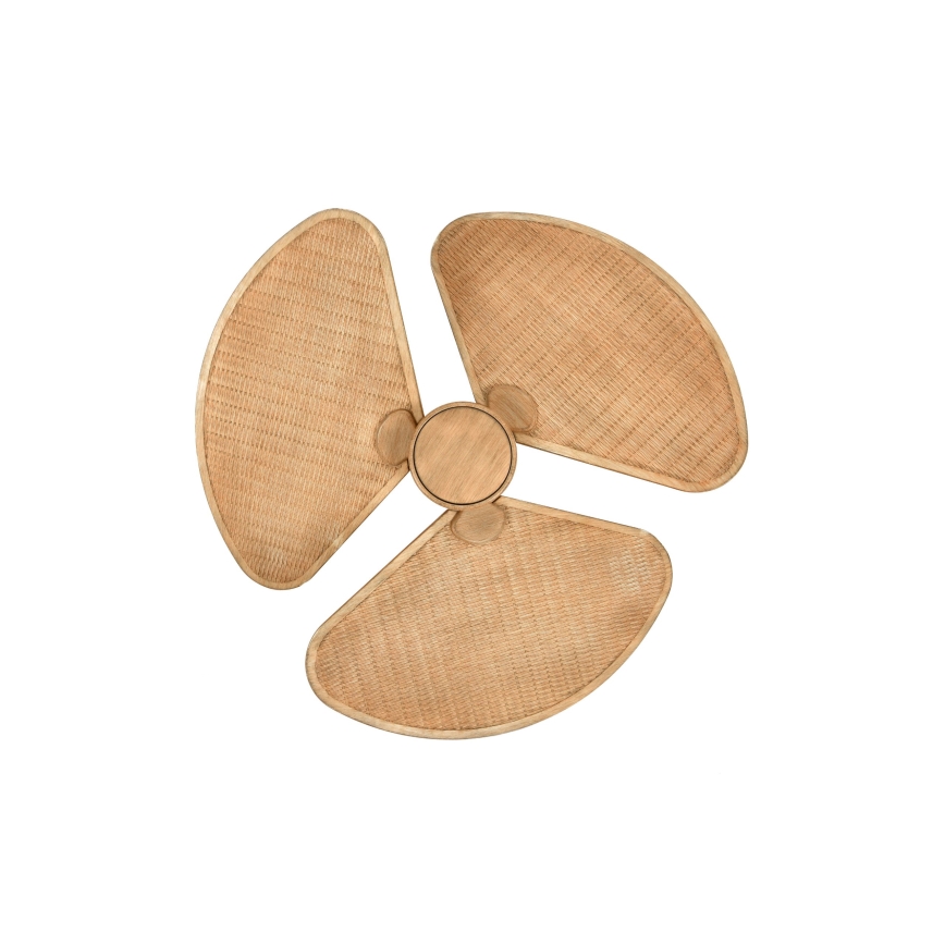 Lucci Air 21325549 - LED-dimmbarer Deckenventilator SABLE, 1x GX53/12W/230V, 3000/4000/5000K, Ø 91,5 cm, Braun + Fernbedienung