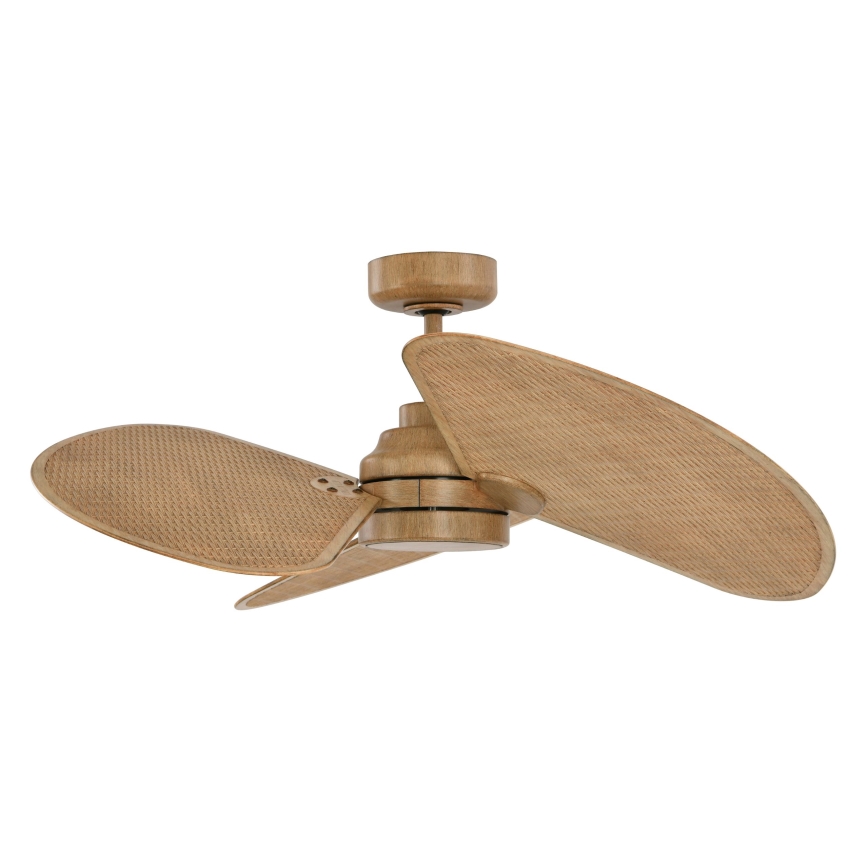 Lucci Air 21325549 - Ventilatore da soffitto dimmerabile a LED SABLE 1xGX53/12W/230V 3000/4000/5000K Ø 91,5 cm marrone + telecomando