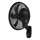 Lucci Air 21326749 - Ventilateur mural GLIDE 36W/230V diamètre 45 cm noir + télécommande