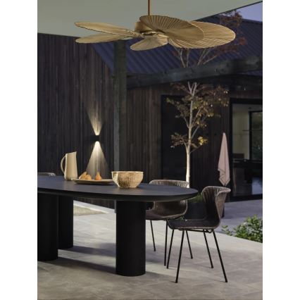 Lucci Air 21326849 - Ventilateur de plafond BALI Ø 132 cm beige + télécommande