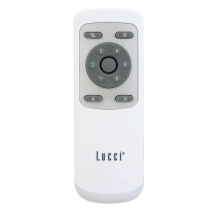 Lucci air 213301- Ventilateur de plafond LED à intensité variable UNIONE 1xGX53/12W/230V marron/chrome brillant + Télécommande