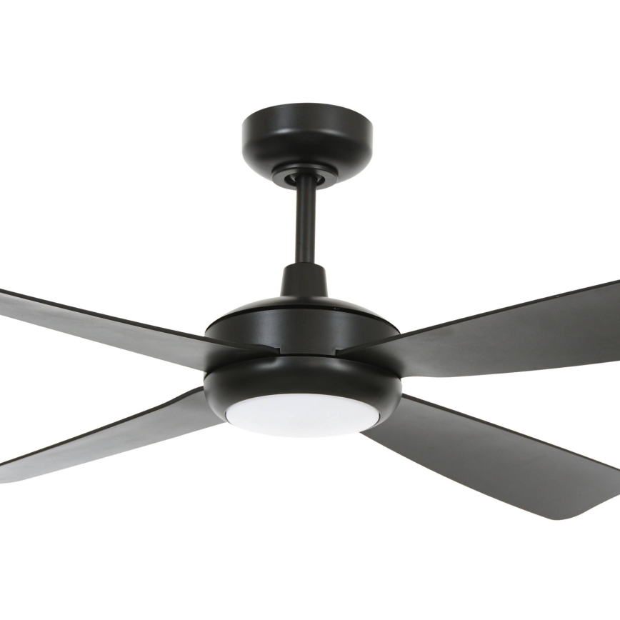 Lucci air 213303 - LED Ventilatore da soffitto dimmerabile  SLIPSTREAM 1xGX53/12W/230V  nero+ telecomando