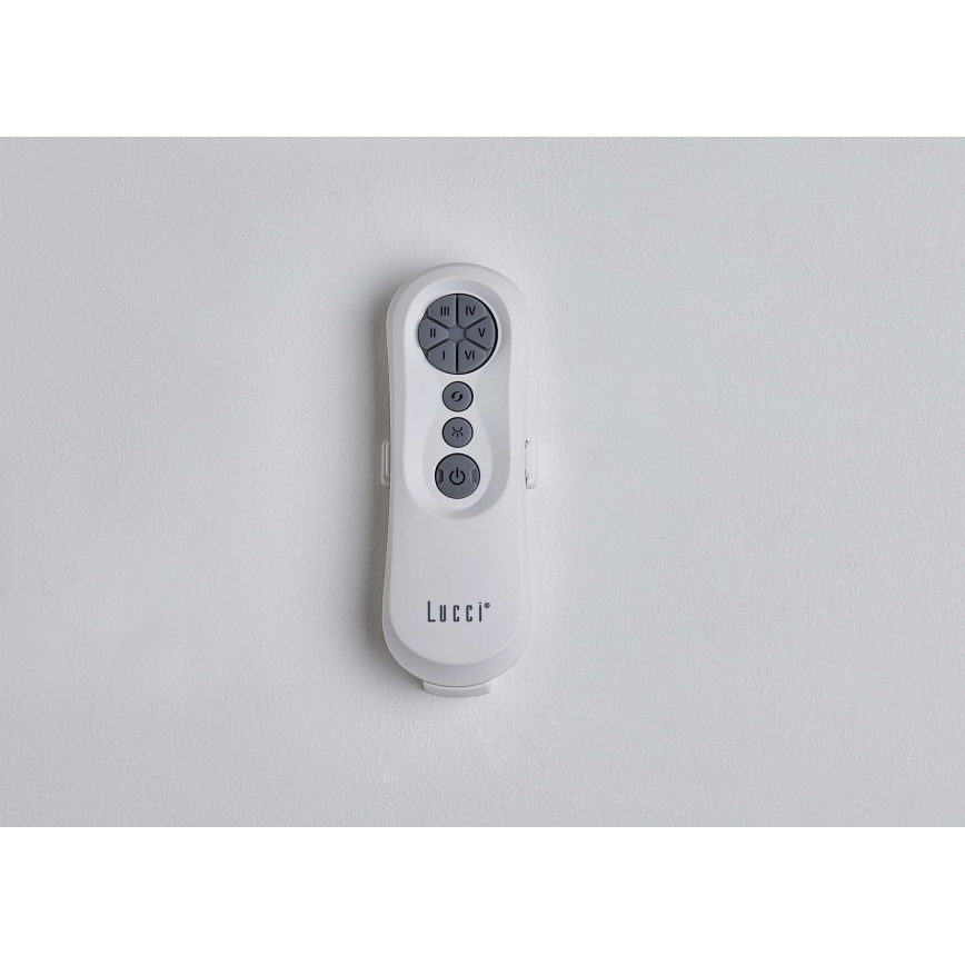 Lucci air 213350 - Dimmbarer LED-Deckenventilator RIVIERA 1xGX53/12W/230V weiß + Fernbedienung
