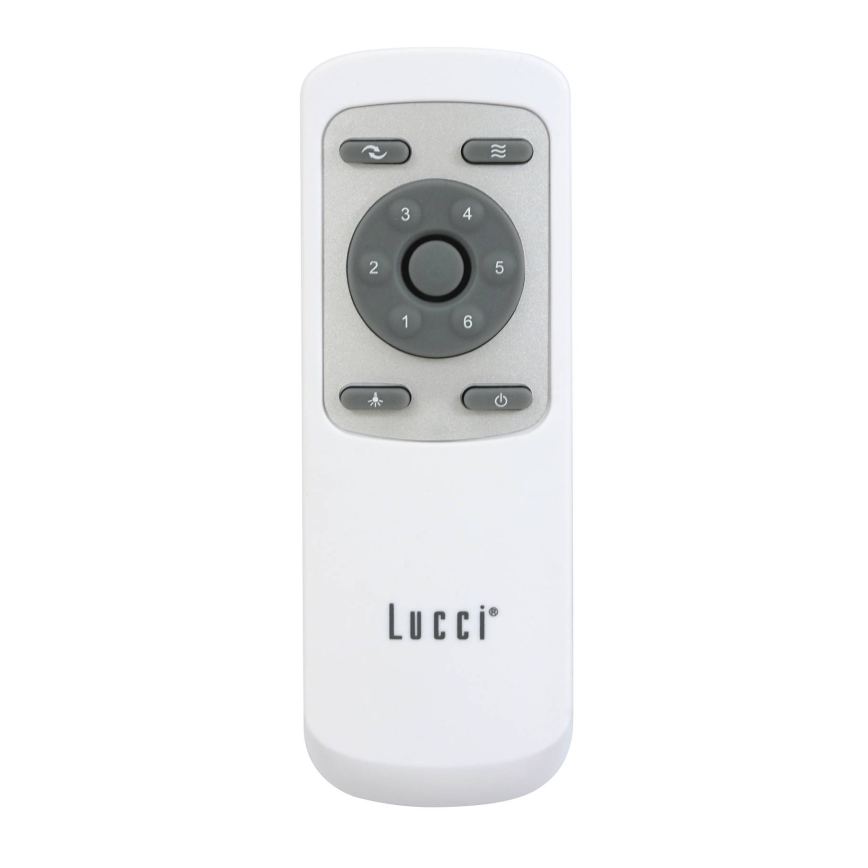 Lucci air 21610049 - Ventilatore da soffitto LONDO bianco + telecomando