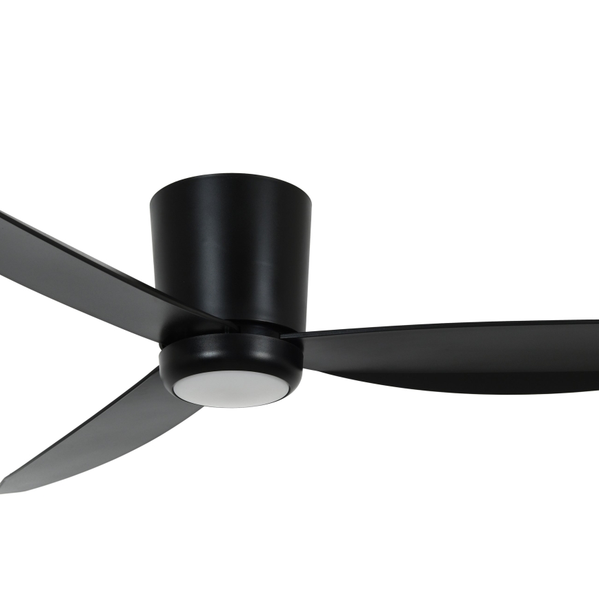 Lucci air 21610749 - Ventilatore da soffitto dimmerabile a LED ARRAY 1xGX53/12W/230V nero + telecomando