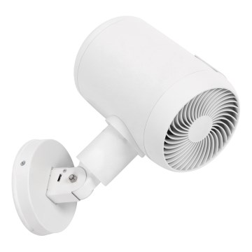 Lucci Air 21612549 - Ventilatore da parete JET 32W/230V bianco + telecomando