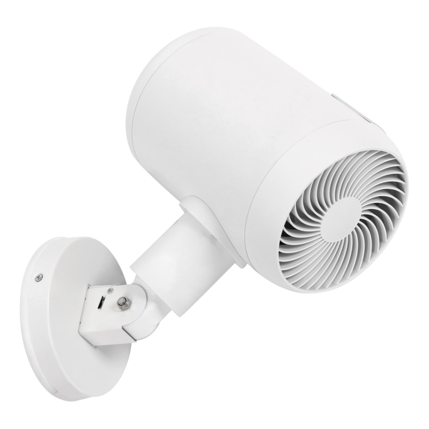 Lucci Air 21612549 - Ventilatore da parete JET 32W/230V bianco + telecomando