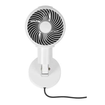 Lucci Air 21612549 - Ventilatore da parete JET 32W/230V bianco + telecomando