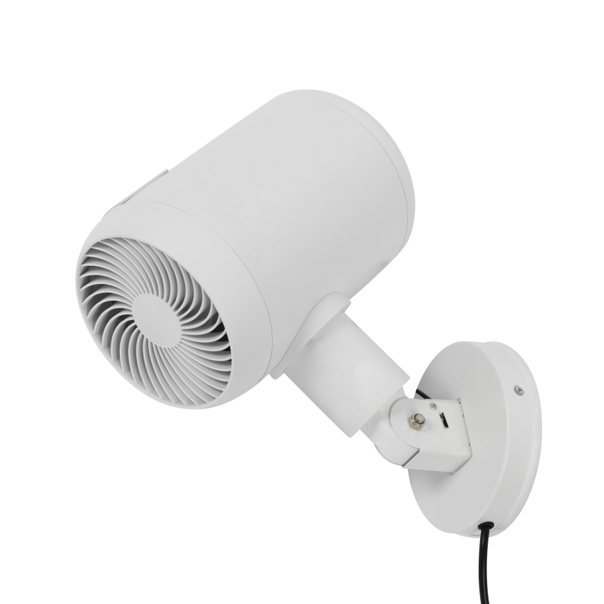 Lucci Air 21612549 - Ventilatore da parete JET 32W/230V bianco + telecomando