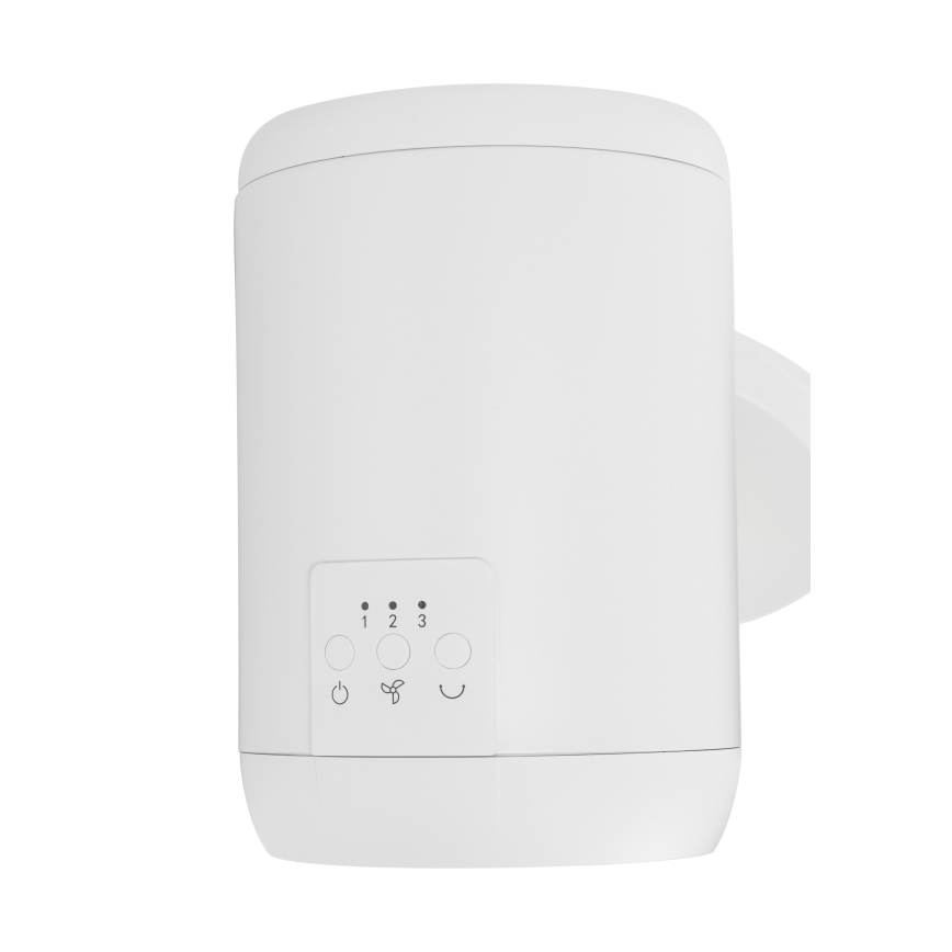 Lucci Air 21612549 - Ventilatore da parete JET 32W/230V bianco + telecomando