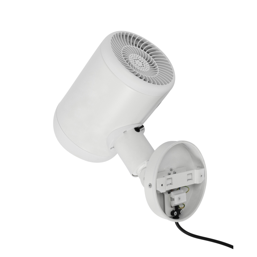 Lucci Air 21612549 - Ventilatore da parete JET 32W/230V bianco + telecomando