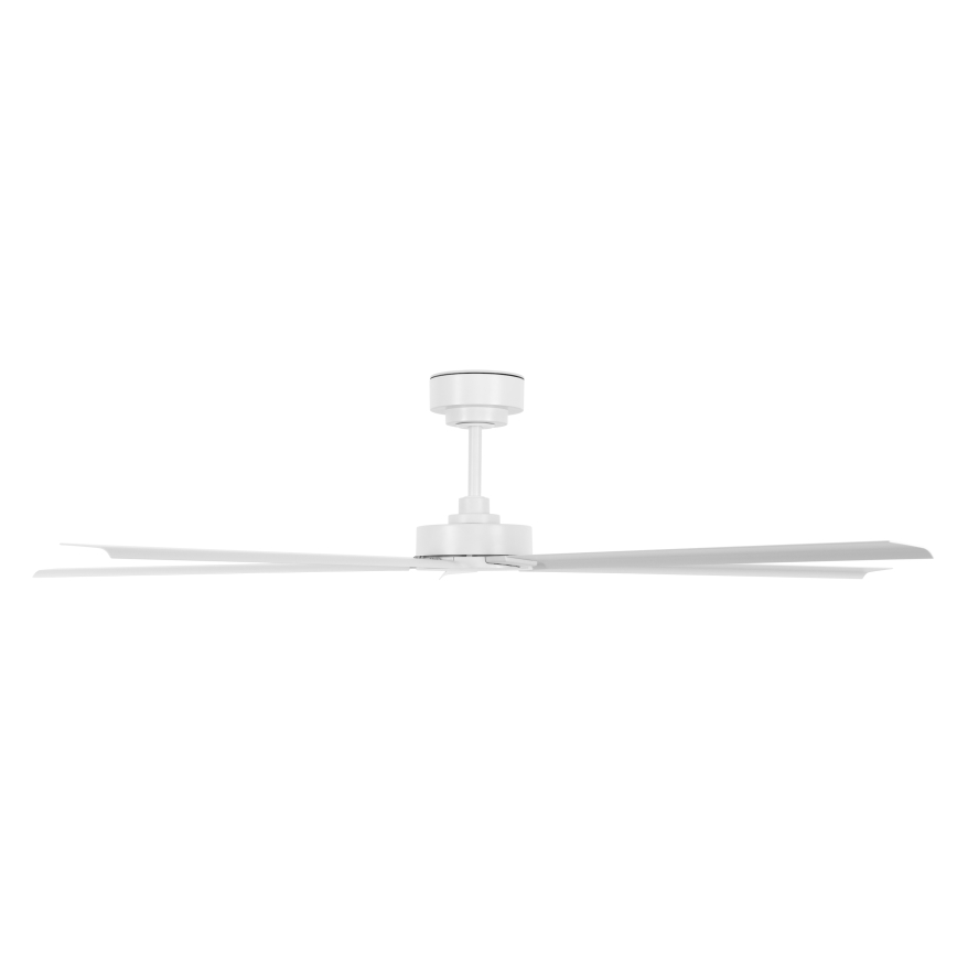 Lucci air 21616049 - Ventilatore da soffitto MONZA IP55 bianco + telecomando