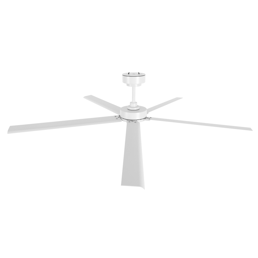 Lucci air 21616049 - Ventilatore da soffitto MONZA IP55 bianco + telecomando