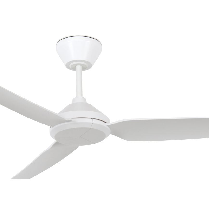 Lucci air 21616249 - Ventilatore da soffitto POLIS IP55 bianco + telecomando