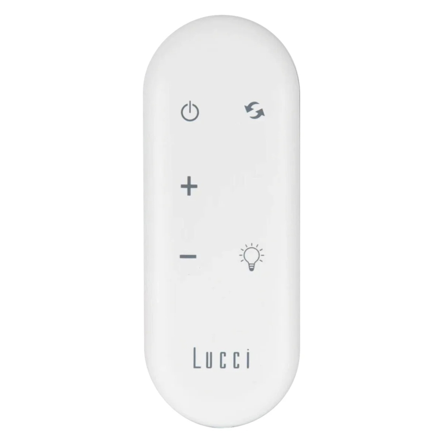 Lucci Air 21617049 - LED-dimmbarer Deckenventilator OSPREY 1xGX53/12W/230V, Ø 132 cm, weiß, inkl. Fernbedienung
