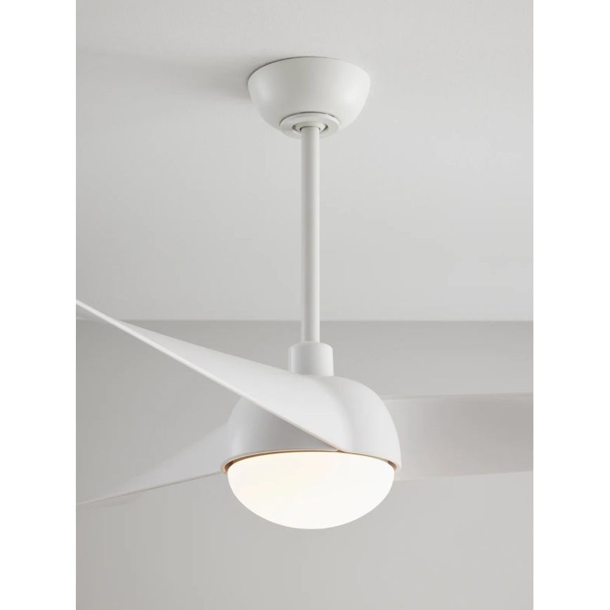 Lucci Air 21617049 - Ventilateur de plafond LED dimmable OSPREY 1xGX53/12W/230V Ø 132 cm blanc + télécommande