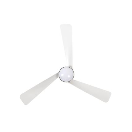 Lucci Air 21617049 - Ventilateur de plafond LED dimmable OSPREY 1xGX53/12W/230V Ø 132 cm blanc + télécommande
