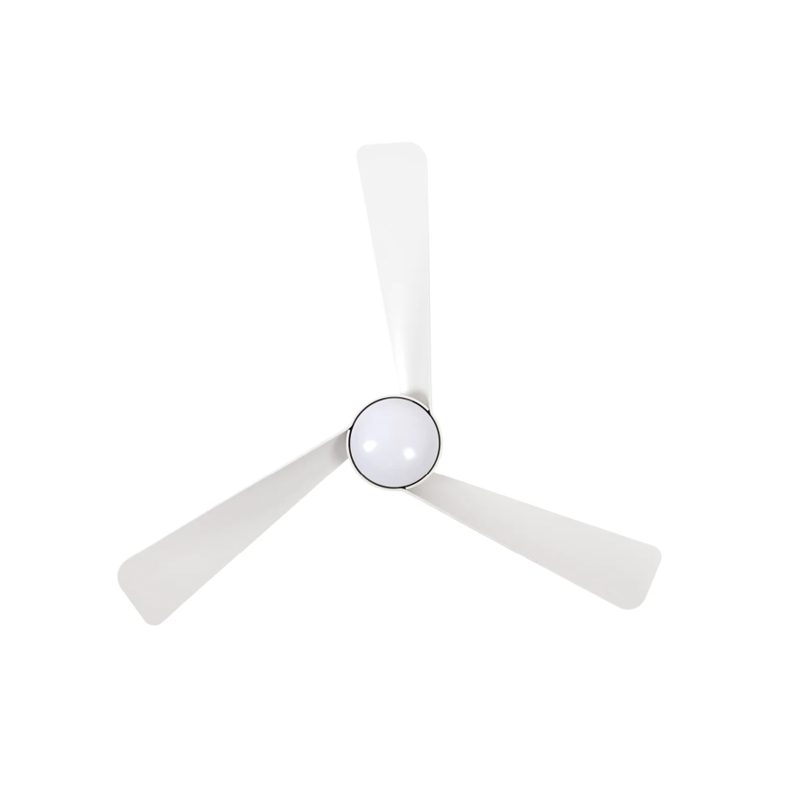 Lucci Air 21617049 - Ventilateur de plafond LED dimmable OSPREY 1xGX53/12W/230V Ø 132 cm blanc + télécommande