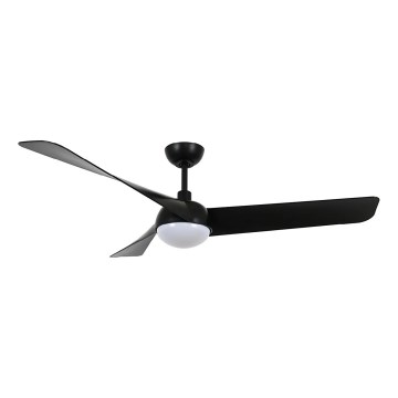 Lucci Air 21617149 - Ventilateur de plafond LED à intensité réglable OSPREY 1xGX53/12W/230V Ø 132 cm noir + télécommande
