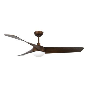 Lucci Air 21617249 - Ventilatore da soffitto LED dimmerabile OSPREY 1xGX53/12W/230V Ø 132 cm bronzo + telecomando