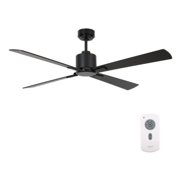 Lucci air 510523 - Ventilatore da soffitto AIRFUSION CLIMATE nero + telecomando