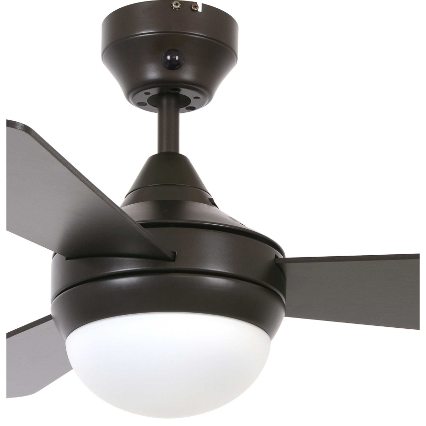 Lucci Air 512311 - Deckenventilator AIRLIE HUGGER 2xE27/15W/230V Holz/braun + Fernbedienung