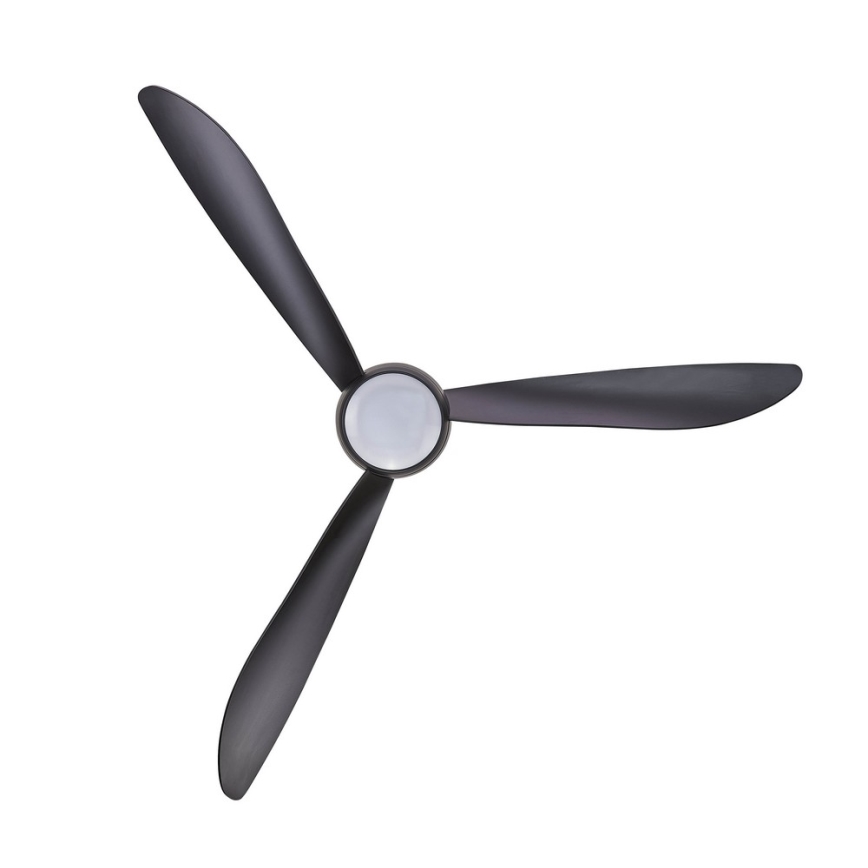 Lucci air 512910-Ventilateur de plafond AIRFUSION NORDIC LED/20W/230V noir + Télécommande