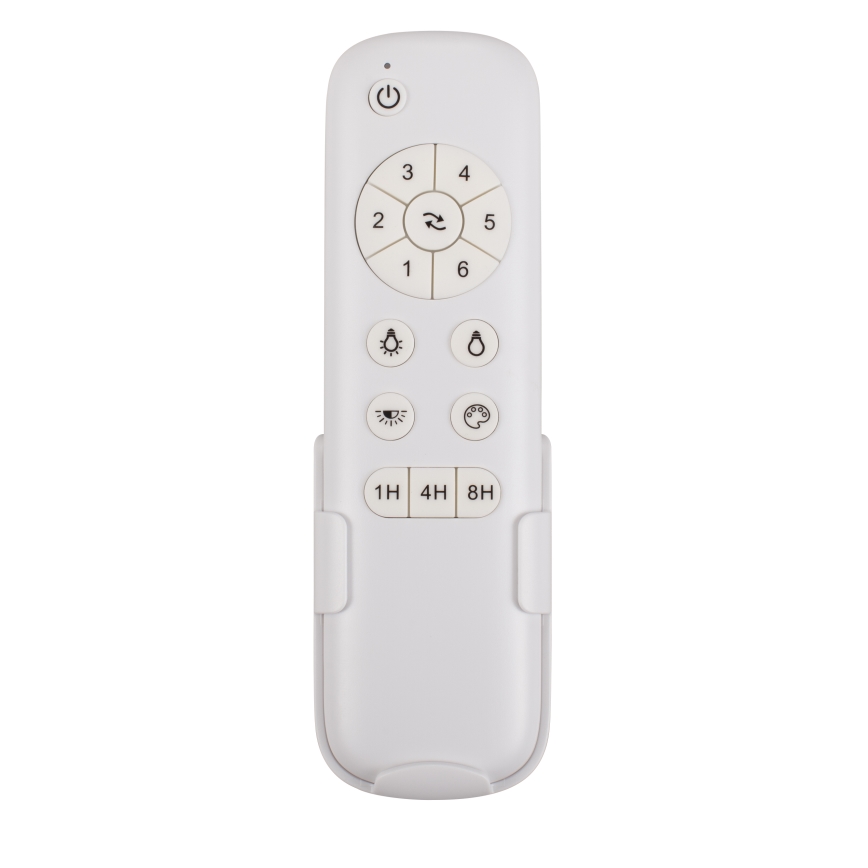 Lucci air 513071 - Ventilatore da soffitto LED dimmerabile SYROS LED/18W/230V 3000/4000/6000K bianco + telecomando