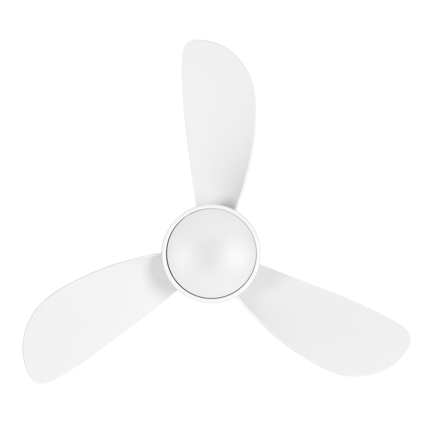 Lucci Air 51307149 - ventilateur de plafond LED dimmable SYROS II LED/18W/230V 3000/4000/6000K Ø 76 cm blanc + télécommande