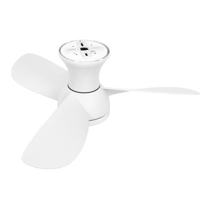 Lucci Air 51307149 - ventilateur de plafond LED dimmable SYROS II LED/18W/230V 3000/4000/6000K Ø 76 cm blanc + télécommande