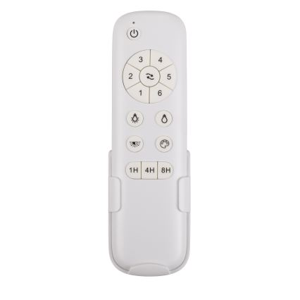 Lucci air 513072 - Ventilatore da soffitto dimmerabile a LED BRONX LED/18W/230V 3000/4000/6000K nero/cromo lucido + telecomando