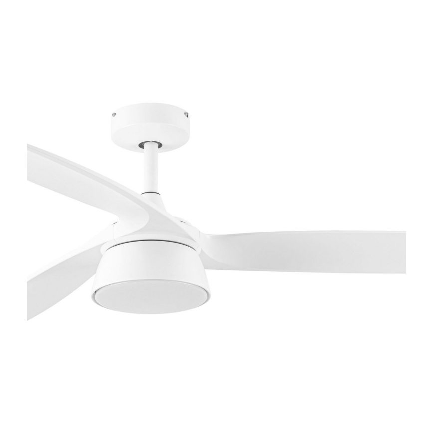 Lucci Air 513073 - LED dimmbarer Deckenventilator BRONX LED/18 W/230 V 3000/4000/6000 K Ø132 cm weiß + Fernbedienung