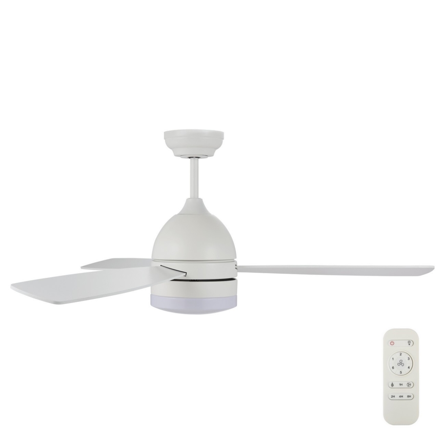 Lucci air 513075 - Plafoniera LED VECTOR LED/25W/230V 3000/4200/6500K bianco + telecomando