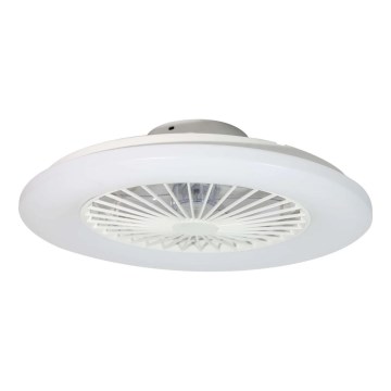 Lucci Air 513200 - Dimmbare LED-Deckenleuchte mit Ventilator OSLO LED/20W/230V 3000/4500/6500K weiß + Fernbedienung