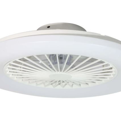 Lucci Air 513200 - Plafonnier à intensité variable avec ventilateur OSLO LED/20W/230V 3000/4500/6500K blanc + télécommande