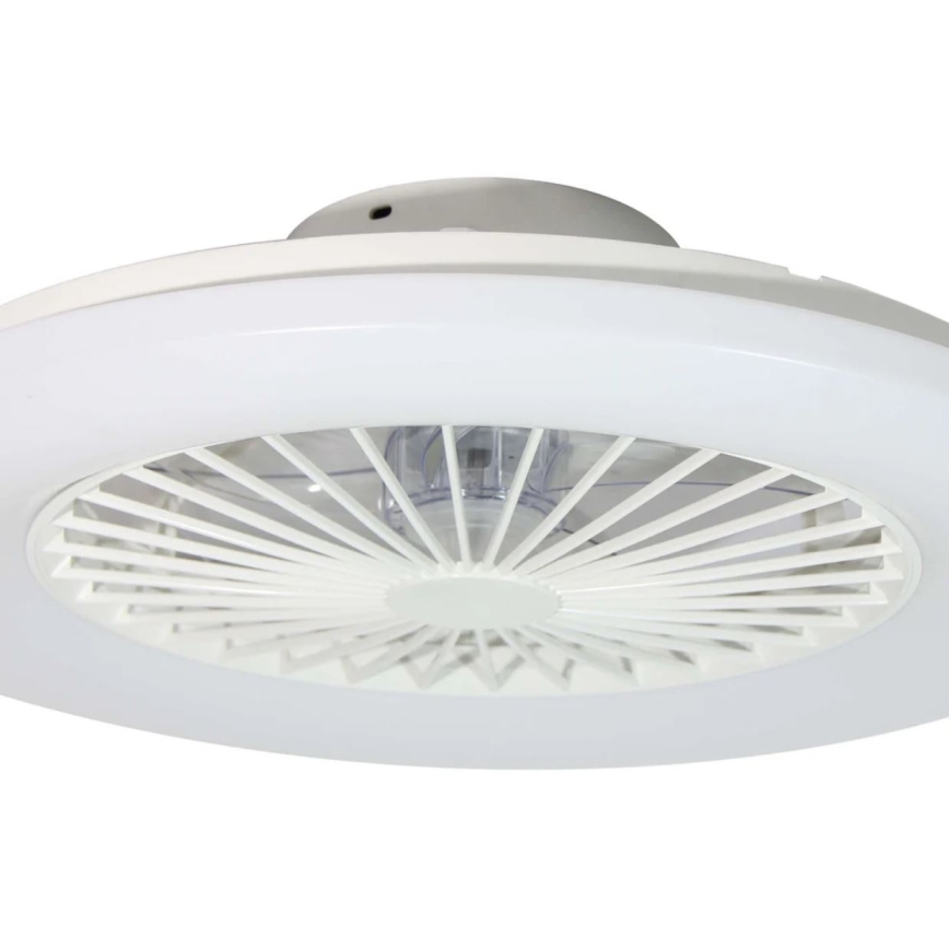 Lucci Air 513200 - Plafonnier à intensité variable avec ventilateur OSLO LED/20W/230V 3000/4500/6500K blanc + télécommande