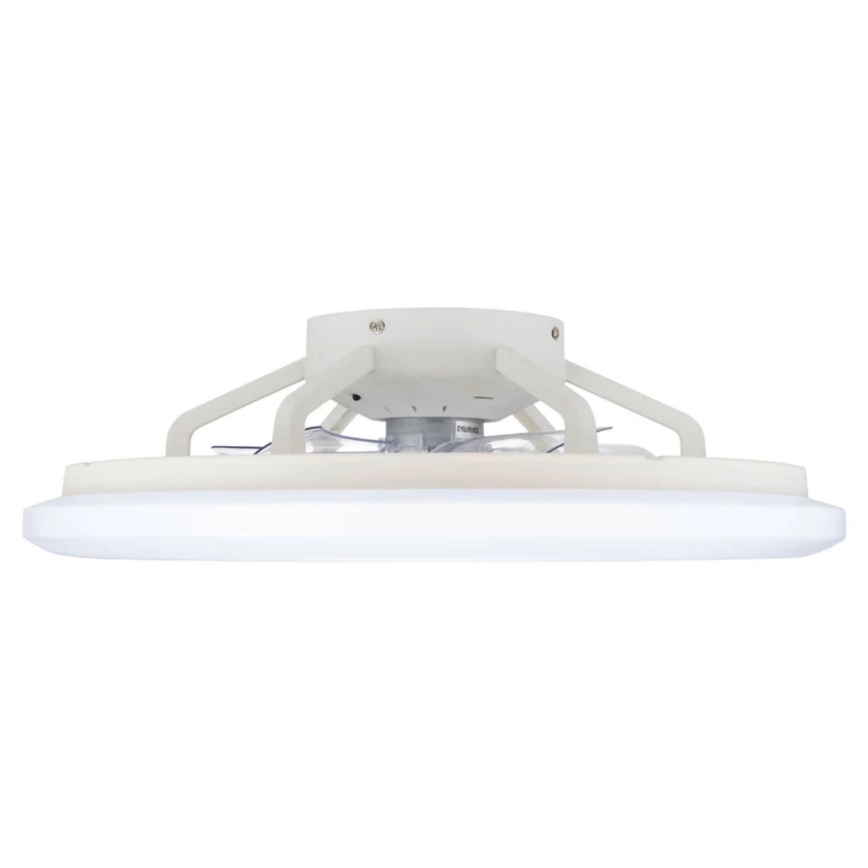 Lucci Air 513200 - Plafonnier à intensité variable avec ventilateur OSLO LED/20W/230V 3000/4500/6500K blanc + télécommande