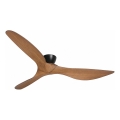 Lucci Air 514032 - Ventilatore da soffitto KOTARA Ø 137 cm marrone/nero + telecomando