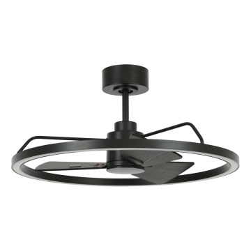 Lucci Air 516124 - Ventilatore da soffitto dimmerabile a LED CESSNA LED/36W/230V 3000/4000/5000K nero + telecomando