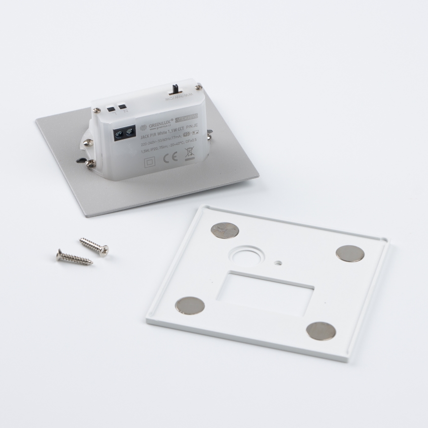 Lampada LED per scale con sensore di movimento e sensore crepuscolare LED/1,5W/230V 3000/4000/6000K bianco