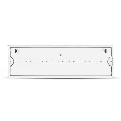 Luce di emergenza a LED EMERGENCY EXIT LED/3W/230V IP65 6000K 1200mAh
