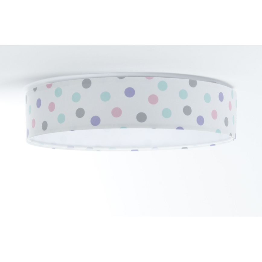 Plafoniera LED dimmerabile SMART GALAXY KIDS LED/24W/230V 3000-6500K punti colorati + telecomando