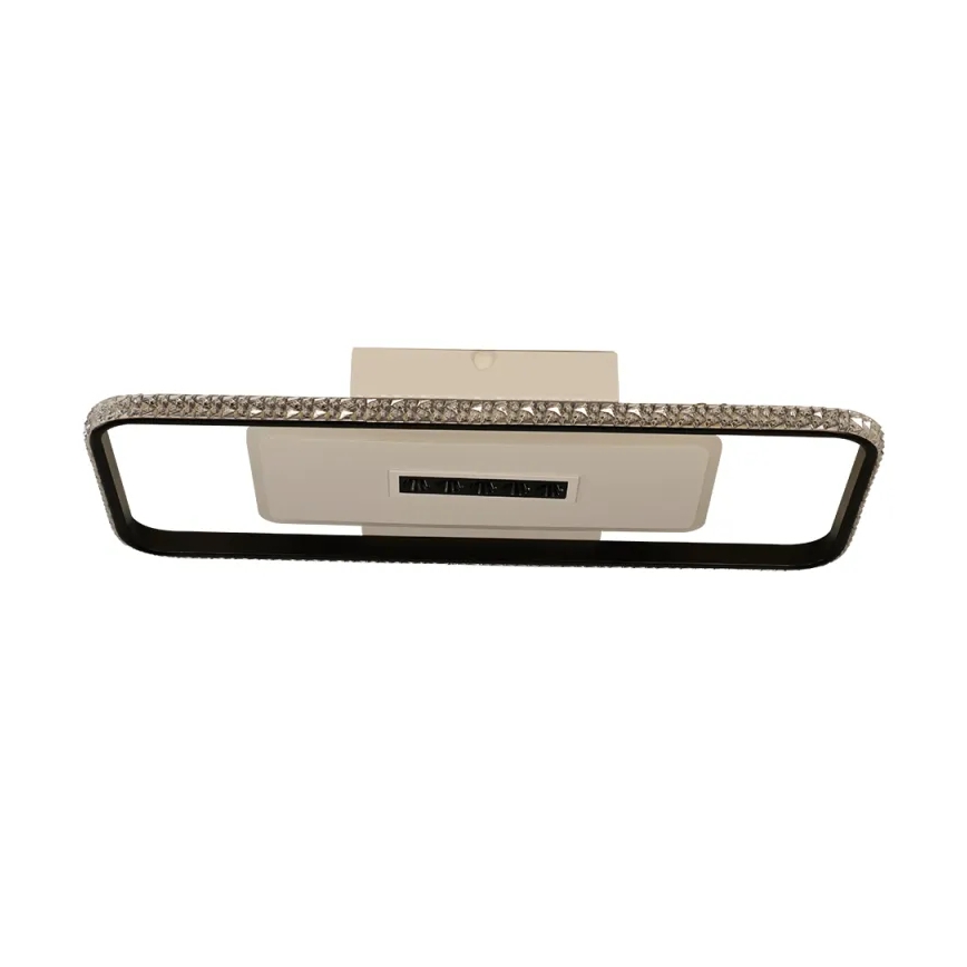Plafoniera LED dimmerabile LED/75W/230V 3000-6500K bianco/nero + telecomando